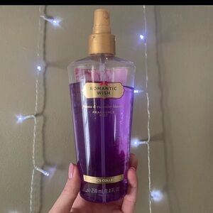 Victoria’s secrete romantic wish fragrance mist 
Classic collection